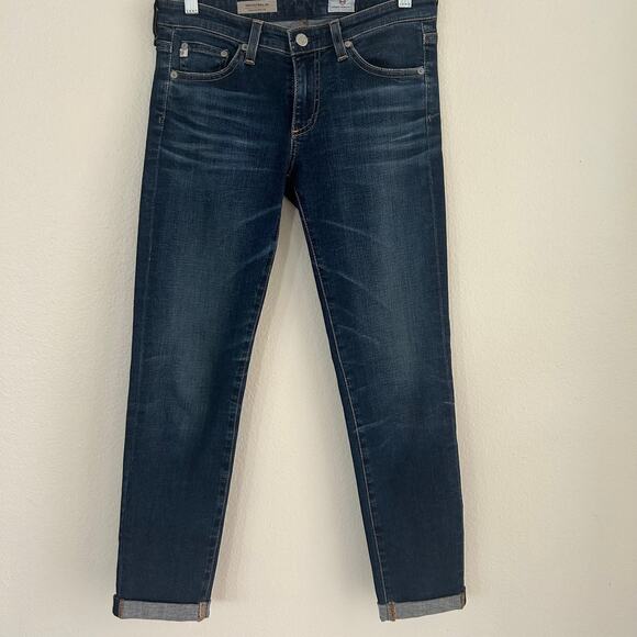 AG Adriano Goldschmied The Stilt Roll-Up Jeans Cigarette SZ26 - Picture 1 of 10